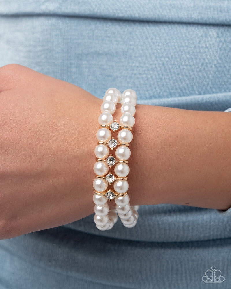 Paid in Pearls Ring - Gold image 7
