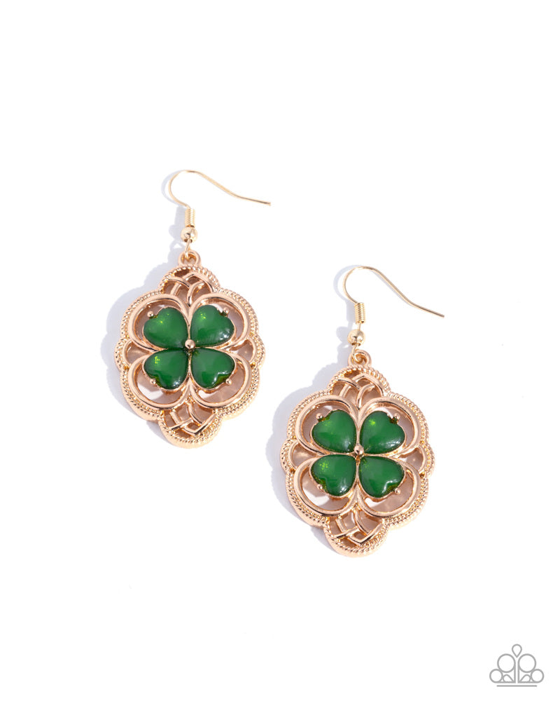 Lyrical Luck - Green | Paparazzi Accessories