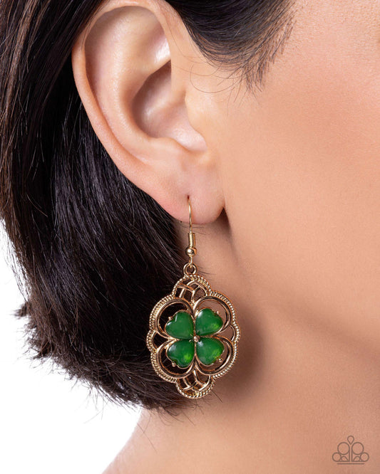 Lyrical Luck - Green | Paparazzi Accessories