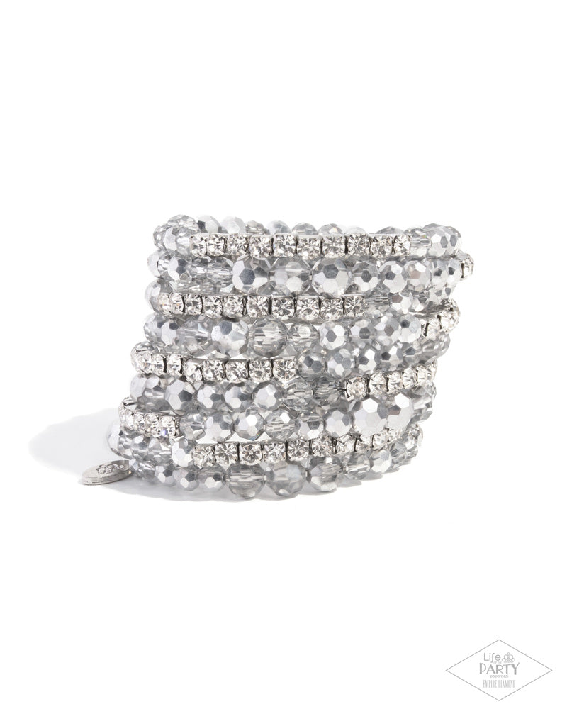 Ready for More Bracelet - Silver | Paparazzi Accessories image 2