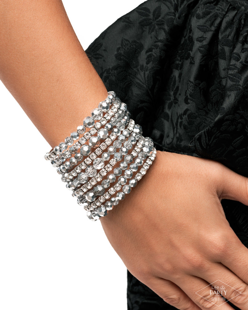 Ready for More Bracelet - Silver | Paparazzi Accessories image 3