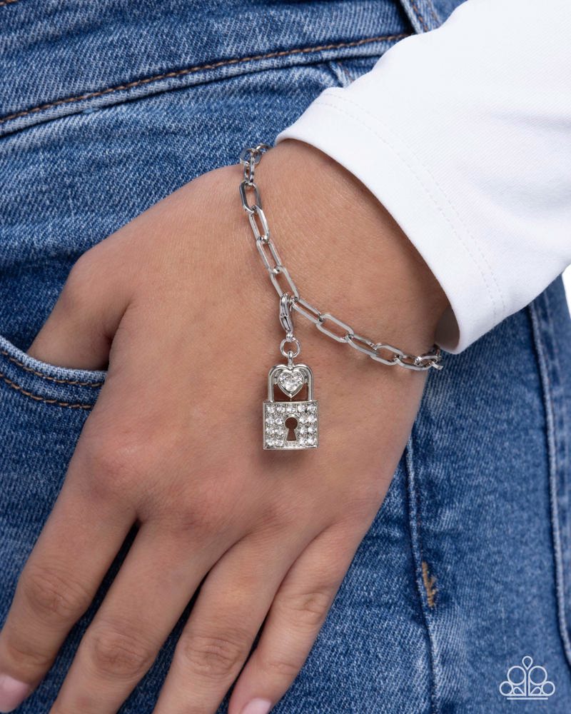 Committed Chic - White | Paparazzi Accessories