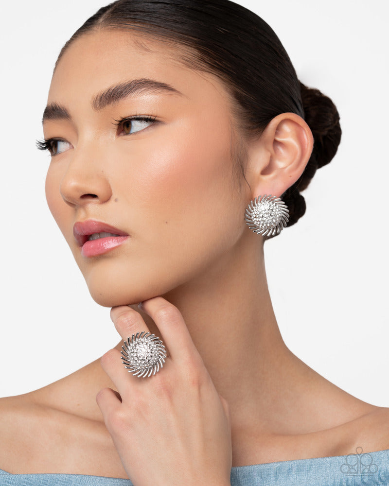Strategic Show - White | Paparazzi Accessories