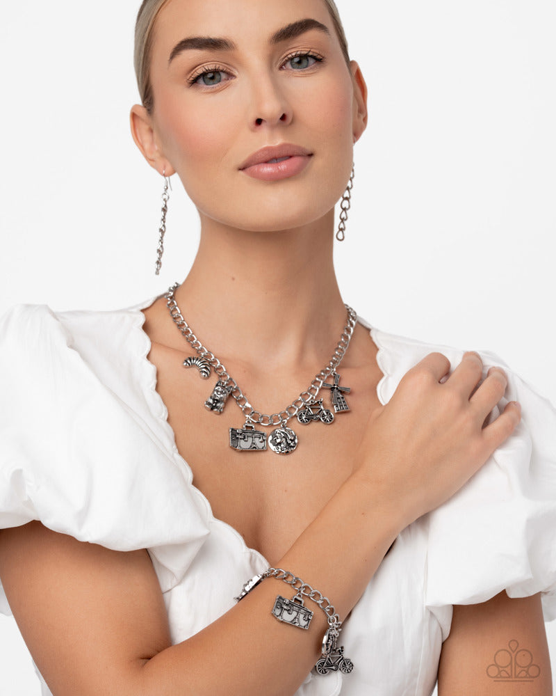 French Fashion - Silver | Paparazzi Accessories