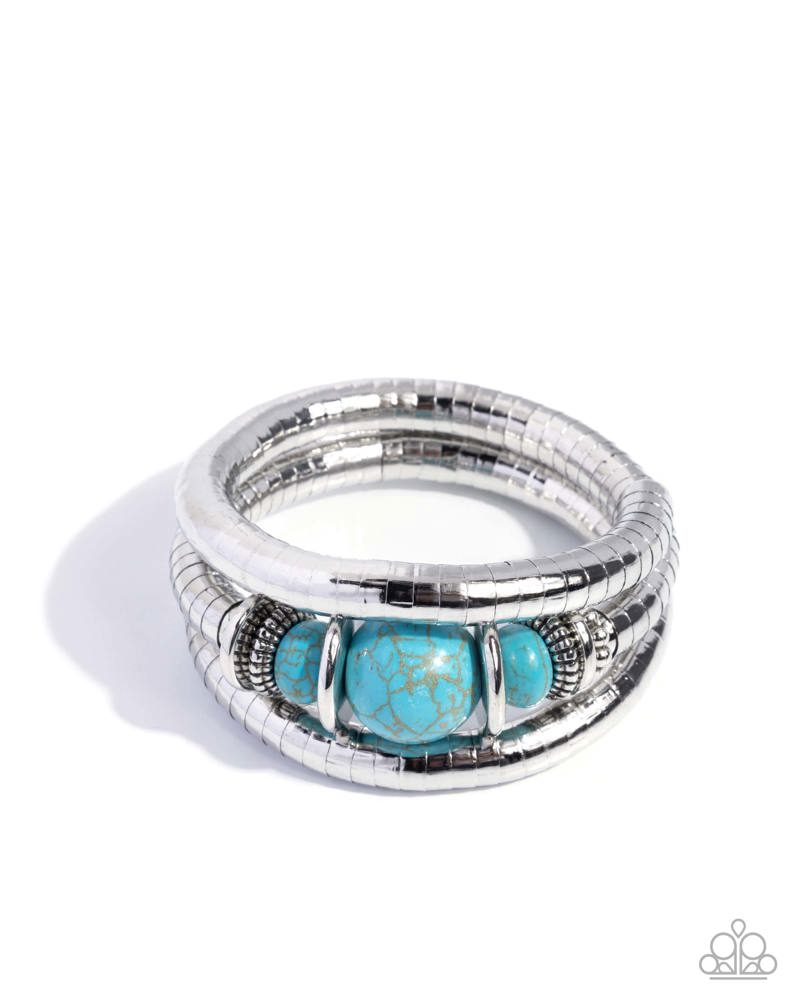 Natural Note Bracelet - Blue image 2