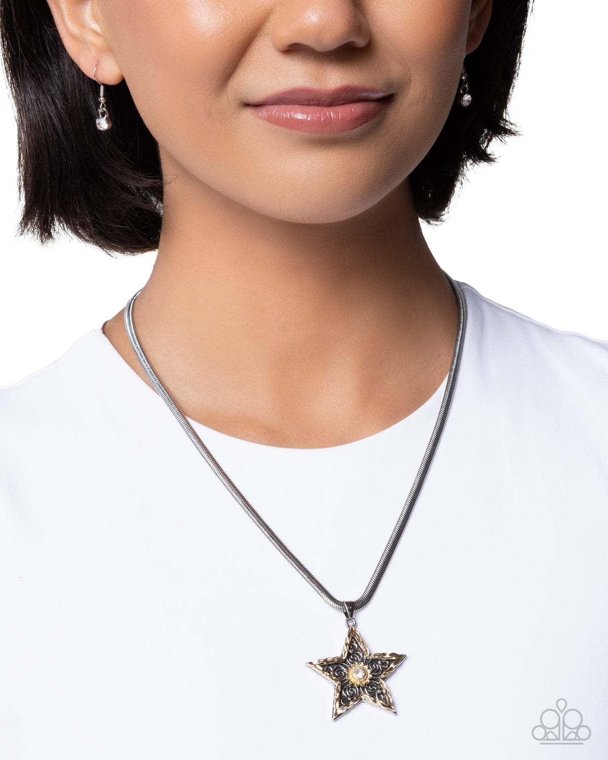 Stellar Simplicity - Silver | Paparazzi Accessories