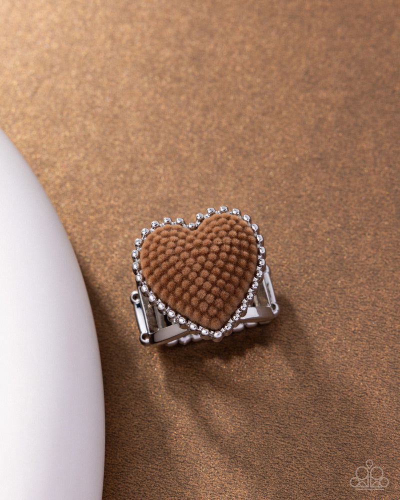 Lighthearted Layers Ring - Brown