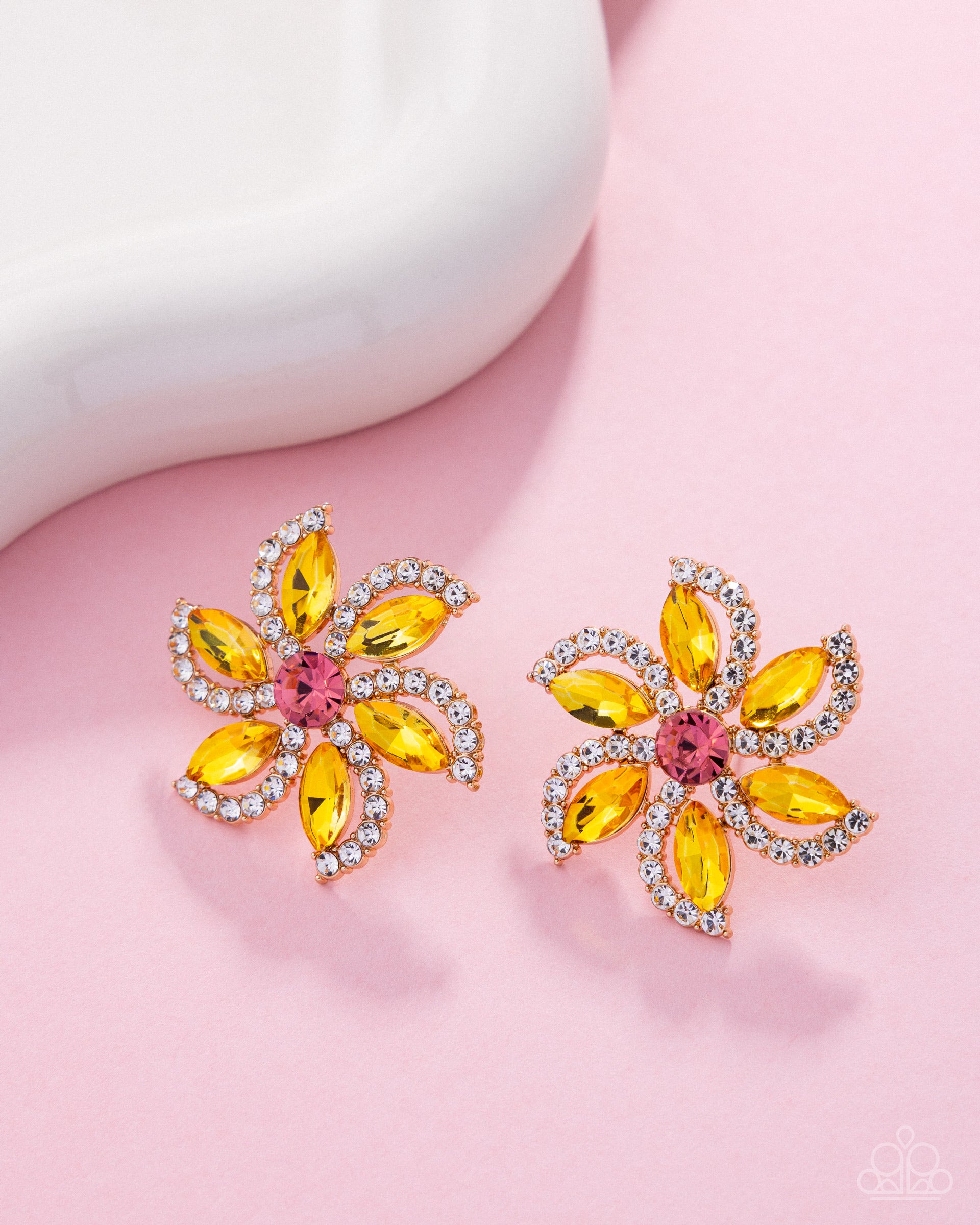 Blooming Belief Earrings - Multi | Paparazzi Accessories