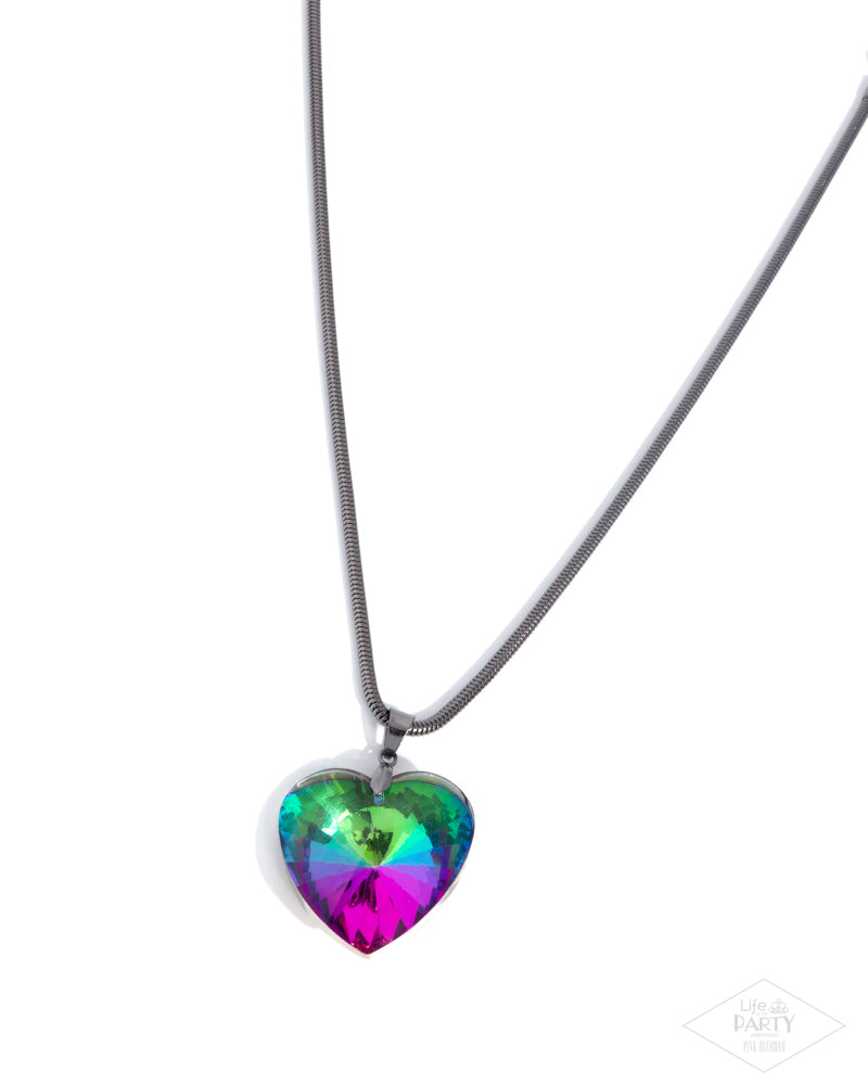 Parting Is Such Sweet Sorrow Necklace - Multi image 2