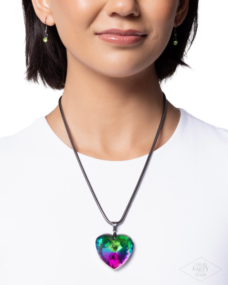 Parting Is Such Sweet Sorrow Necklace - Multi image 3