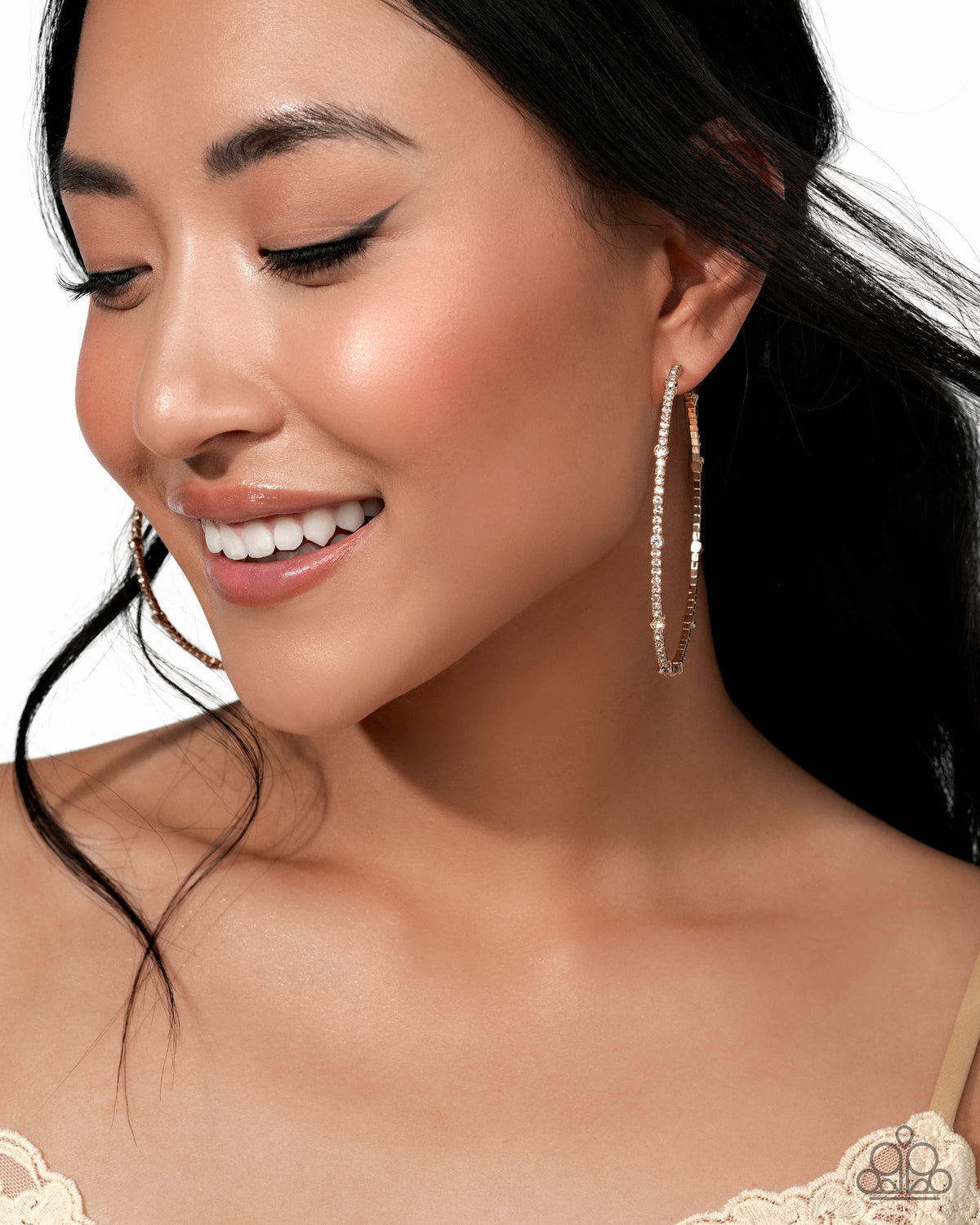 Sensational Squares Earrings - Gold image 4
