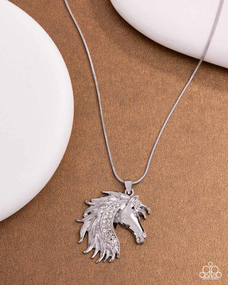 Stallion Swing - White