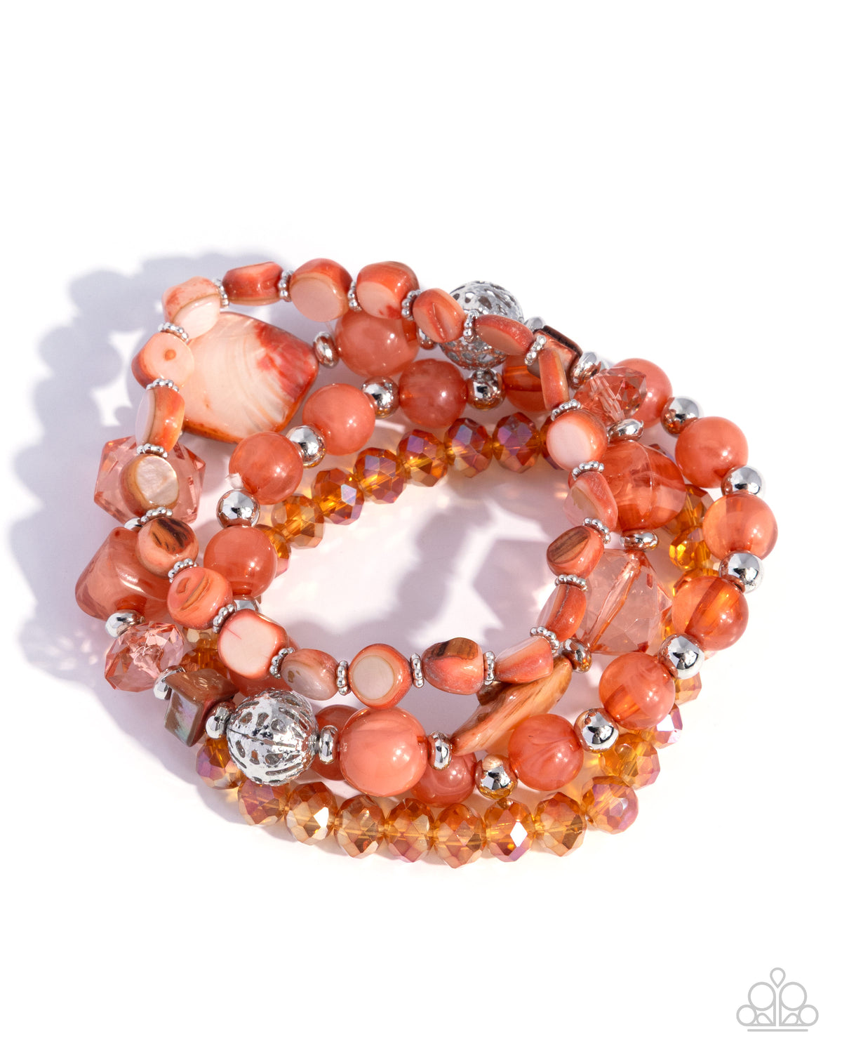 Thriving Tapestry Bracelet - Orange image 2