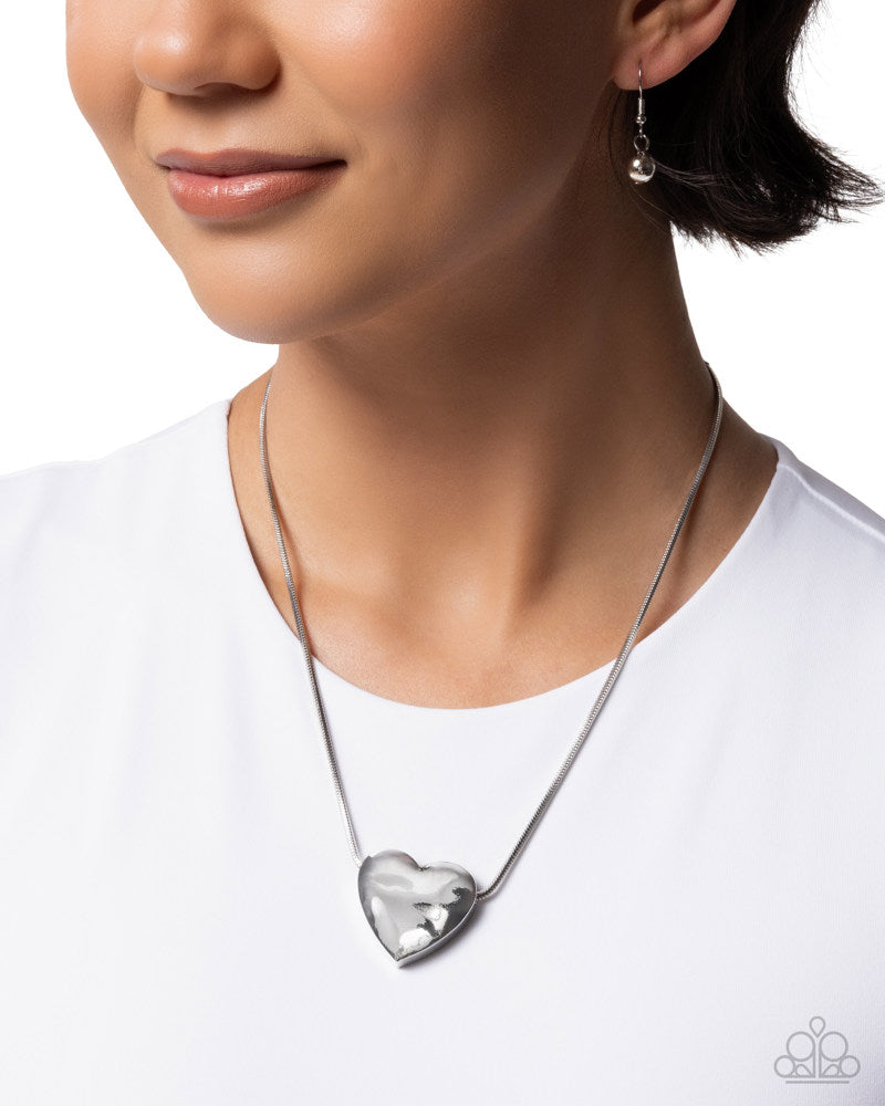 Cavalier Cupid - Silver | Paparazzi Accessories