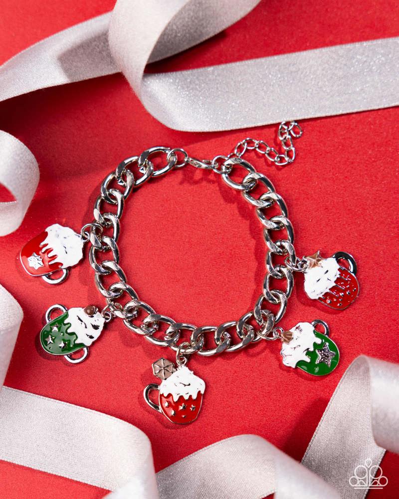 Cup of Christmas Cheer Bracelet - Multi