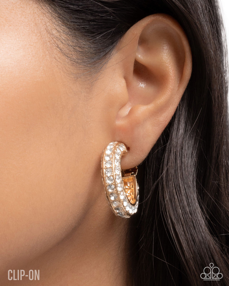 Date Night Debut - Gold | Paparazzi Accessories