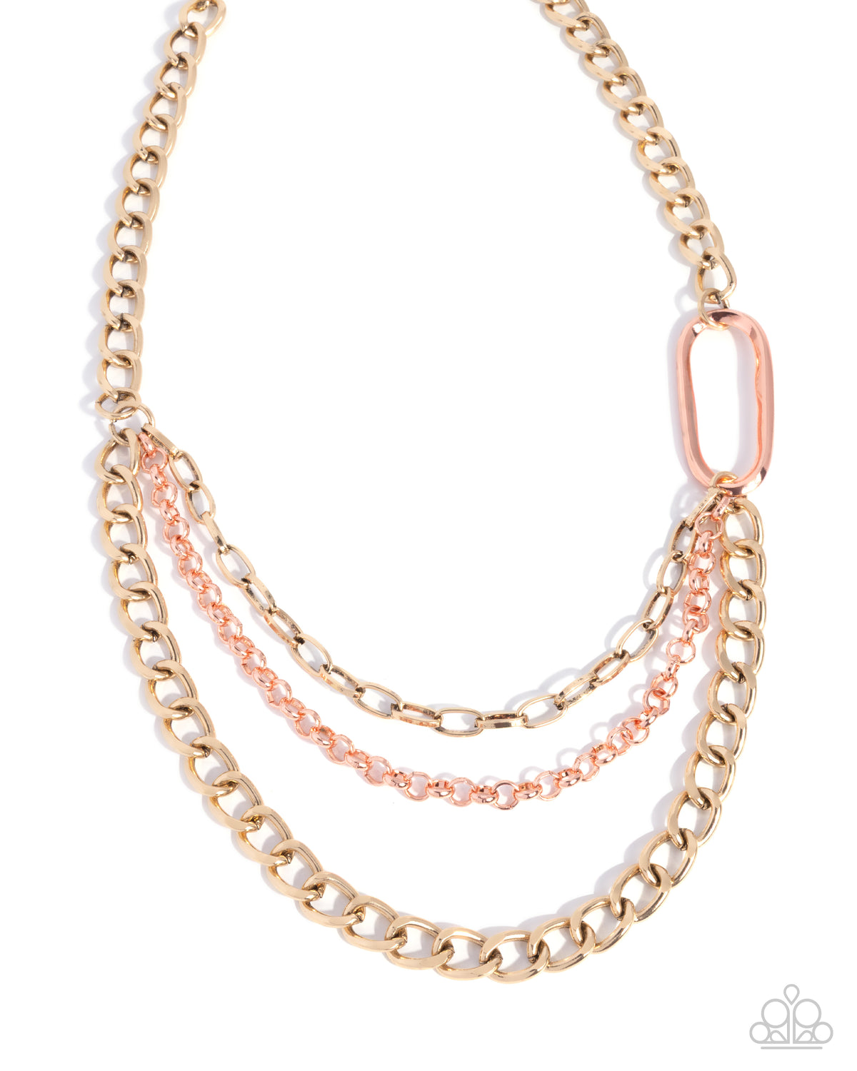 Reflective Renegade Necklace - Multi | Paparazzi Accessories image 2