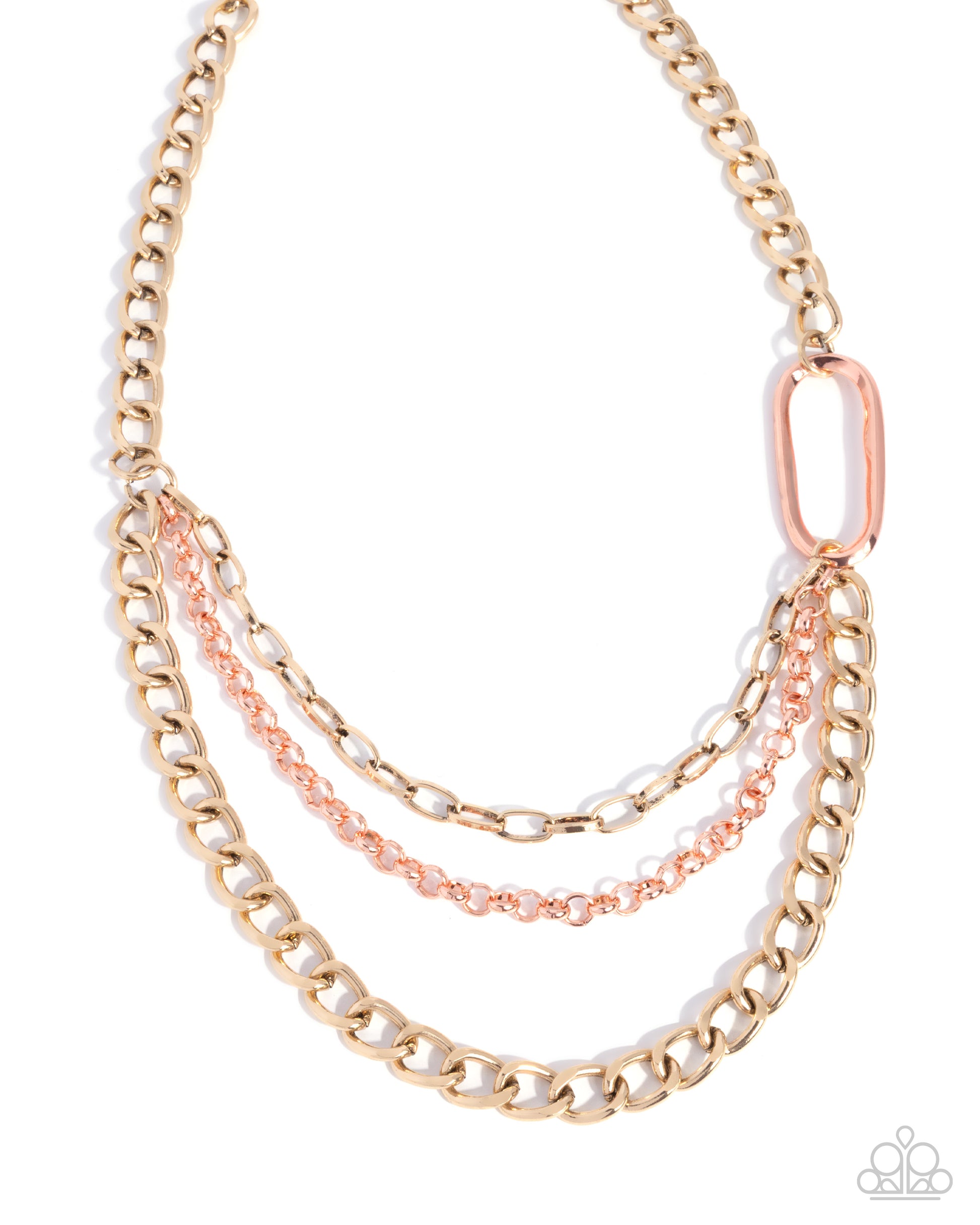 Reflective Renegade Necklace - Multi | Paparazzi Accessories image 2