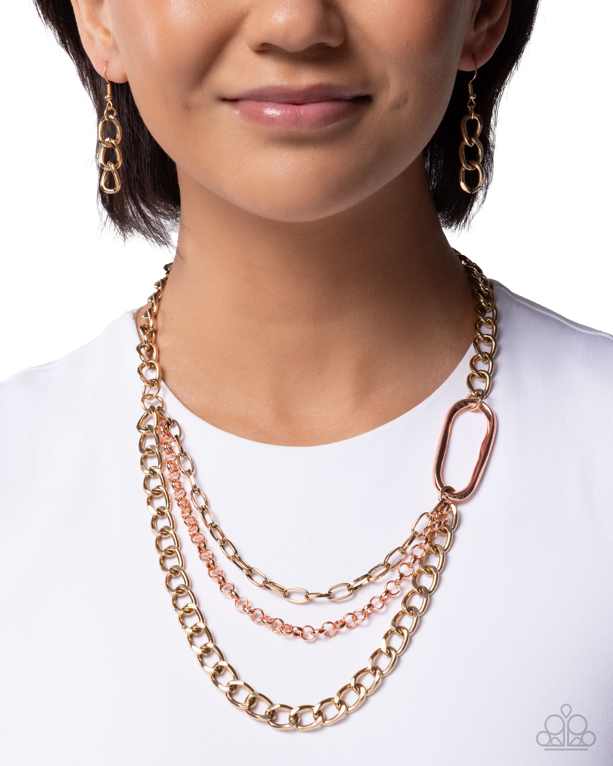 Reflective Renegade Necklace - Multi | Paparazzi Accessories image 3