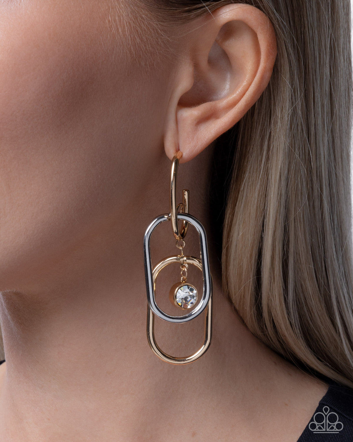 Luminescent Legato Earrings - Multi | Paparazzi Accessories image 3