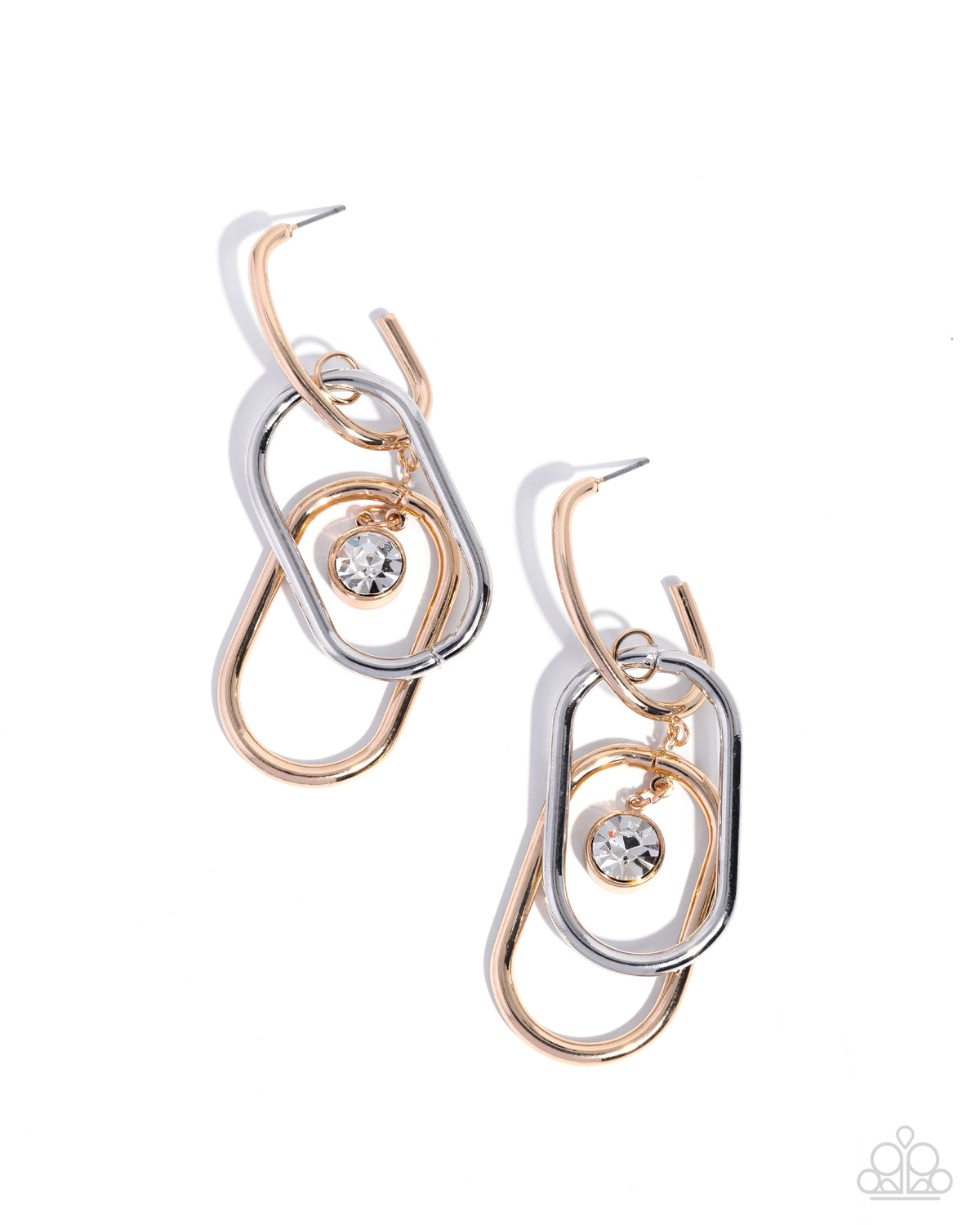 Luminescent Legato Earrings - Multi | Paparazzi Accessories image 2