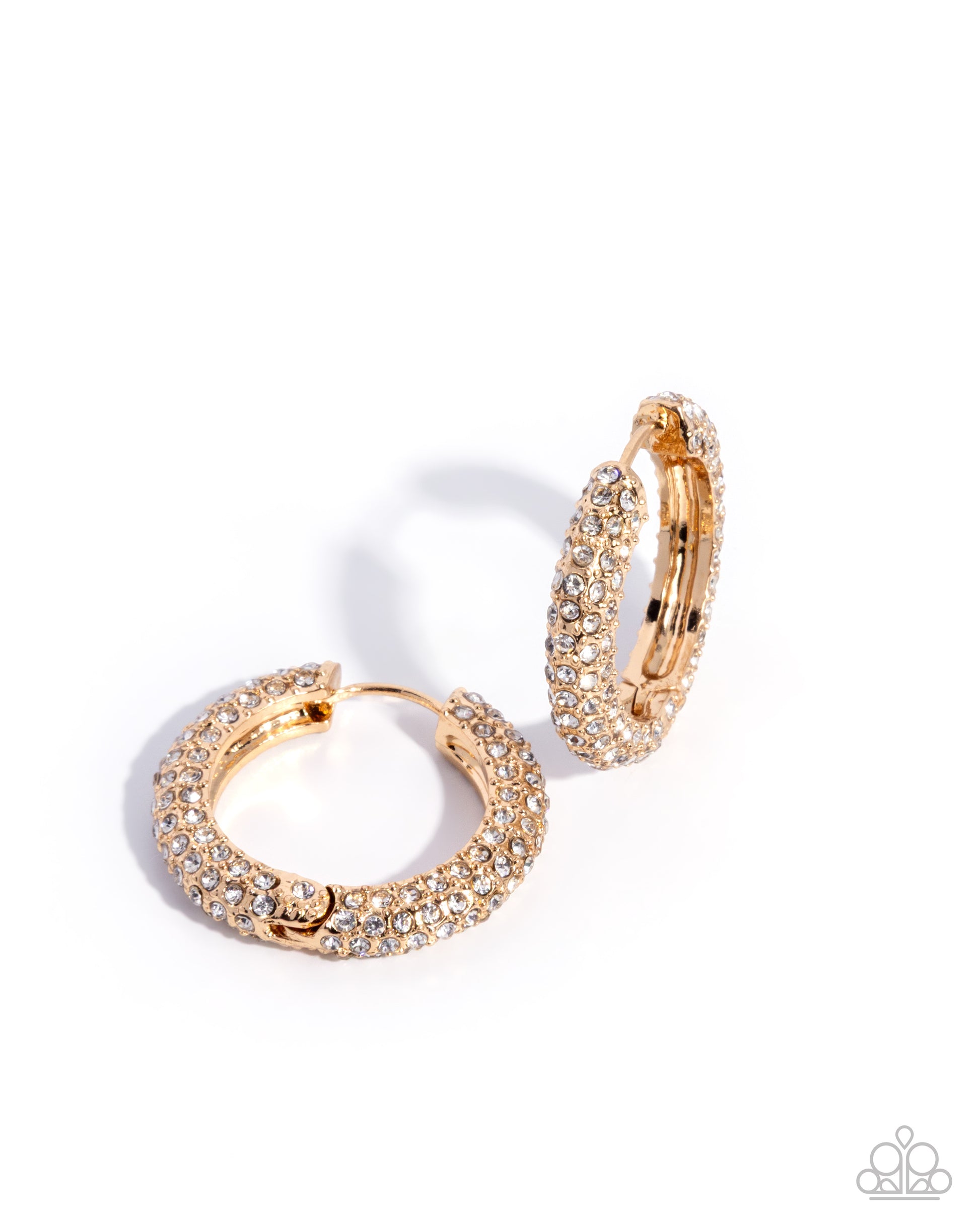 Commanding Chic Earrings - Gold image 2
