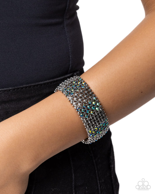 Precious Patchwork - Green | Paparazzi Accessories