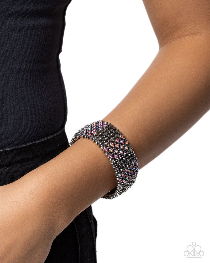 Precious Patchwork - Pink | Paparazzi Accessories