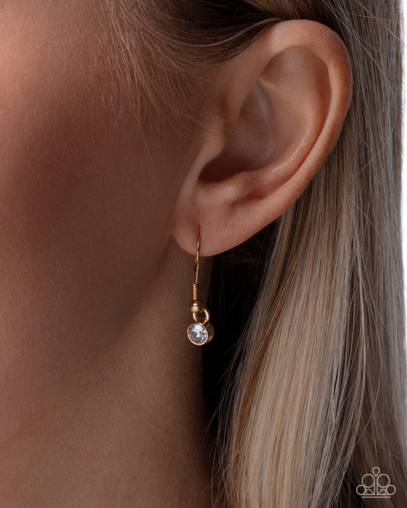 Captivating Construction Necklace - Gold image 4