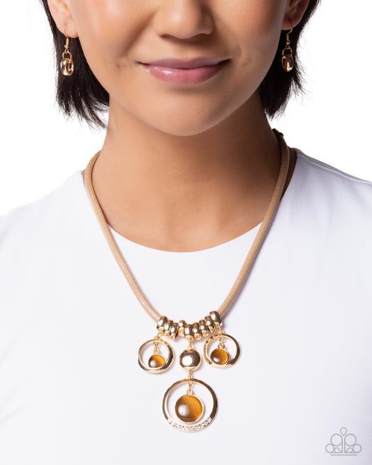 Perfect Polish Necklace - Brown image 3
