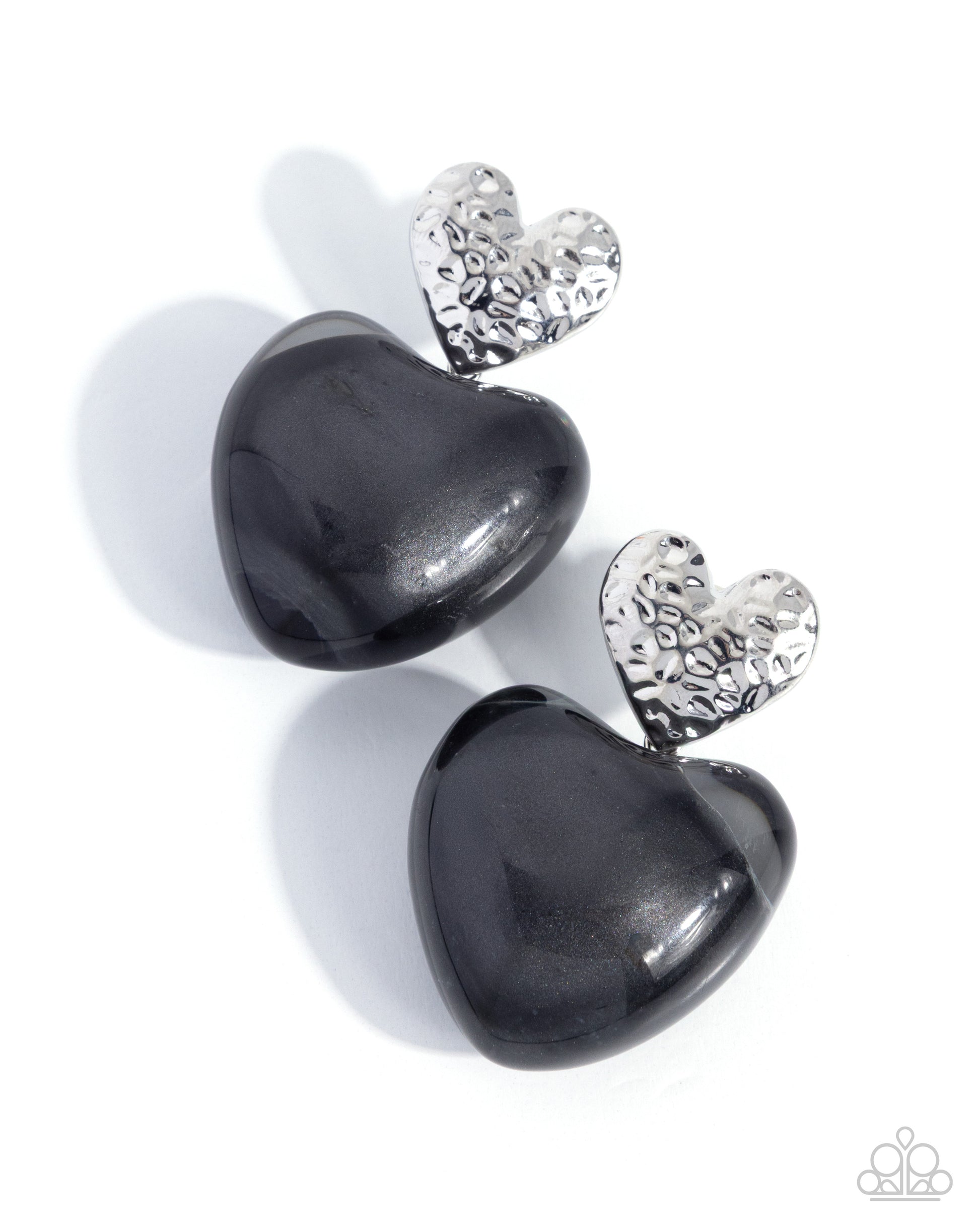 Mesmerizing Melody Earrings - Black image 2