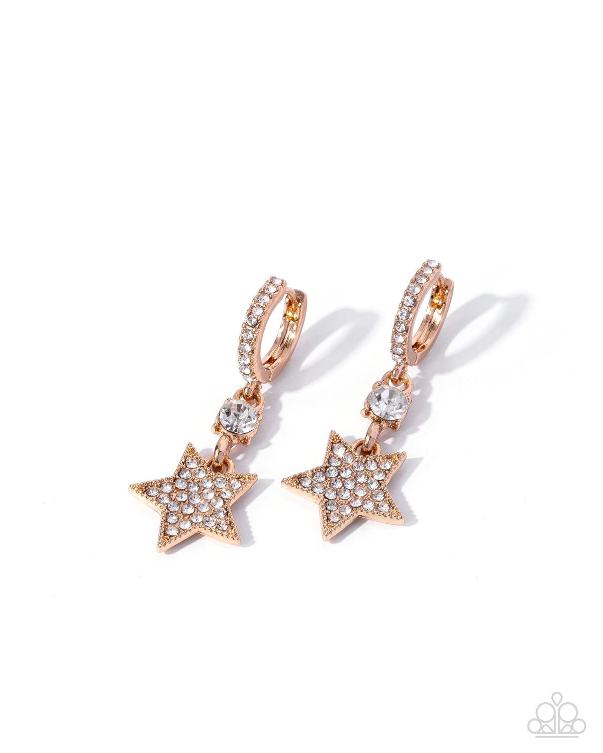 Counting Constellations Earrings - Gold | Paparazzi Accessories image 2
