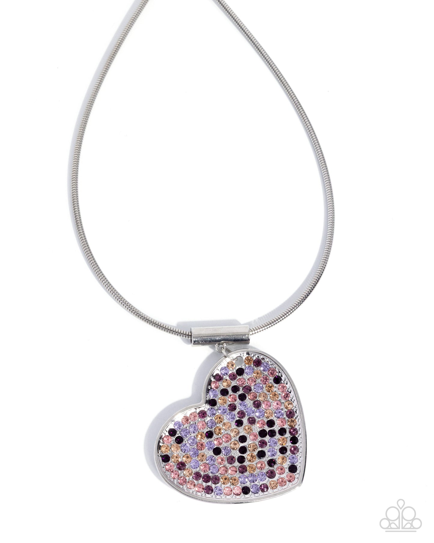 Radiant Restraint Necklace - Purple image 2