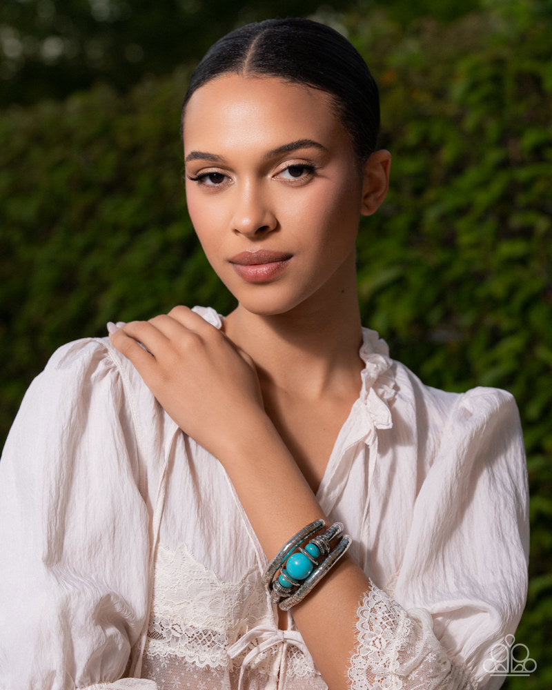 Natural Note Bracelet - Blue