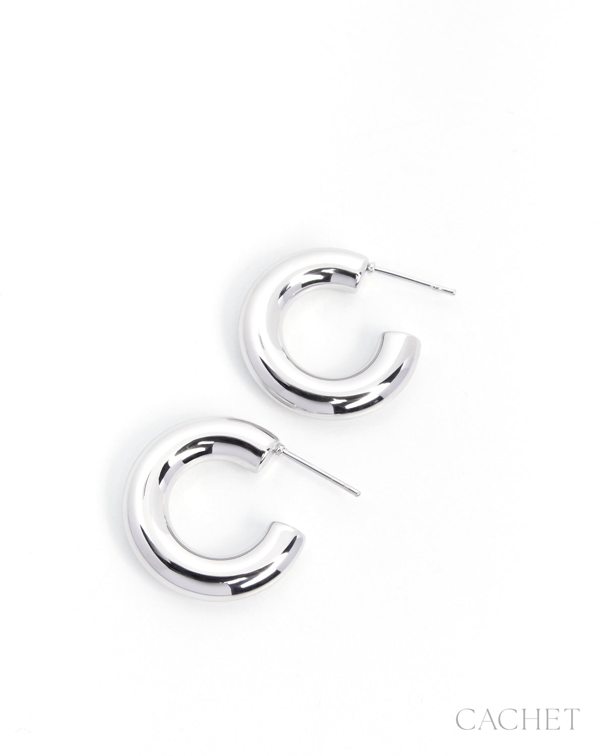 Pacifique Earrings - Rhodium | Paparazzi Accessories image 2