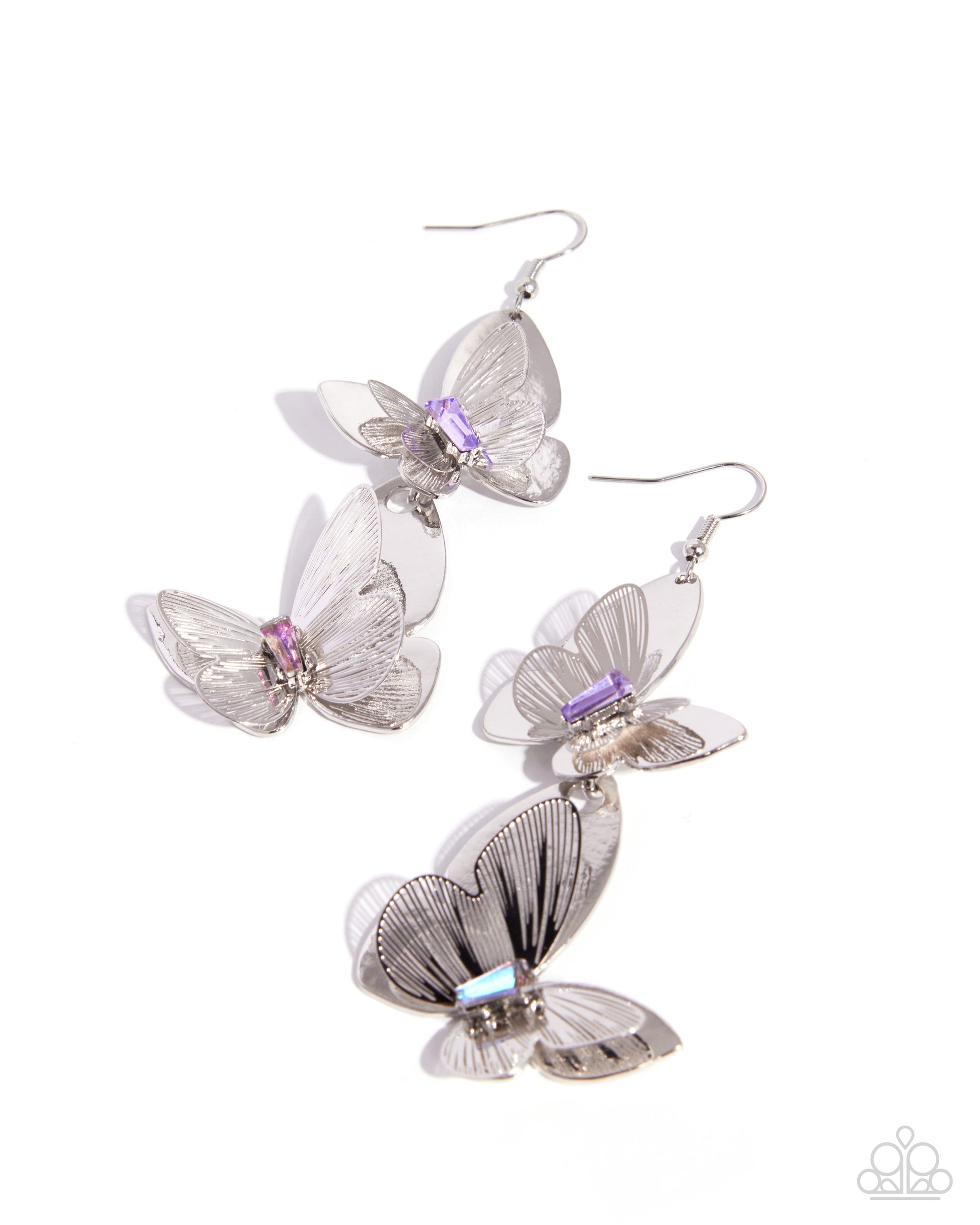 Aerial Accuracy Earrings - Purple image 2