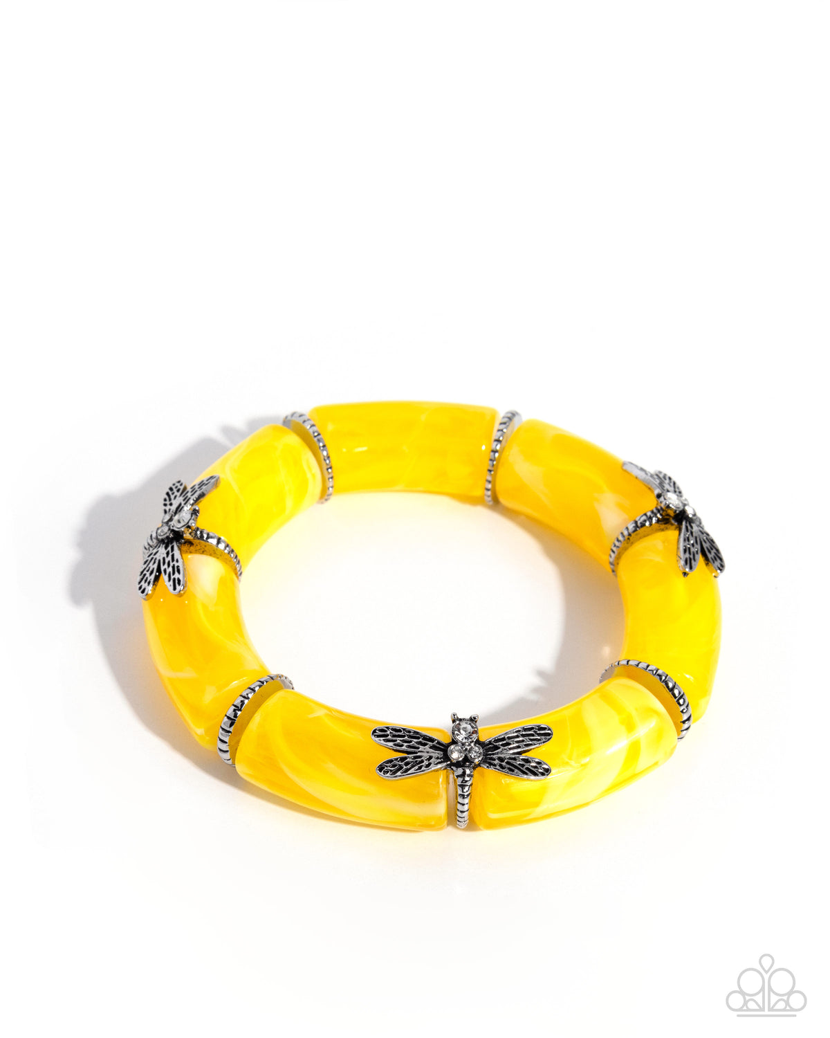 Delicate Dragonfly - Yellow | Paparazzi Accessories