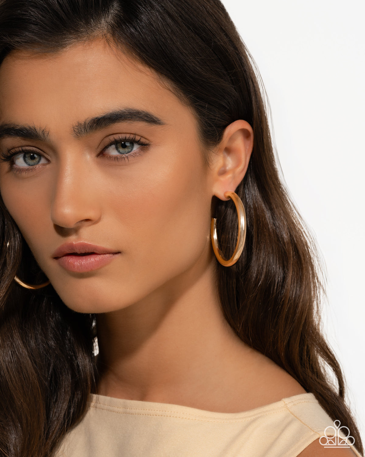 Sinuous Sheen Earrings - Gold image 4