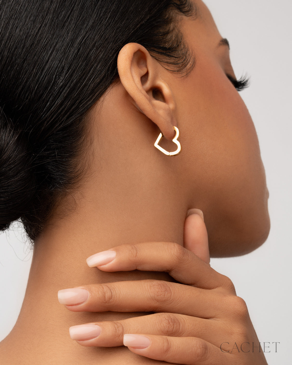 Sincère Earrings - 18K Gold | Paparazzi Accessories image 4