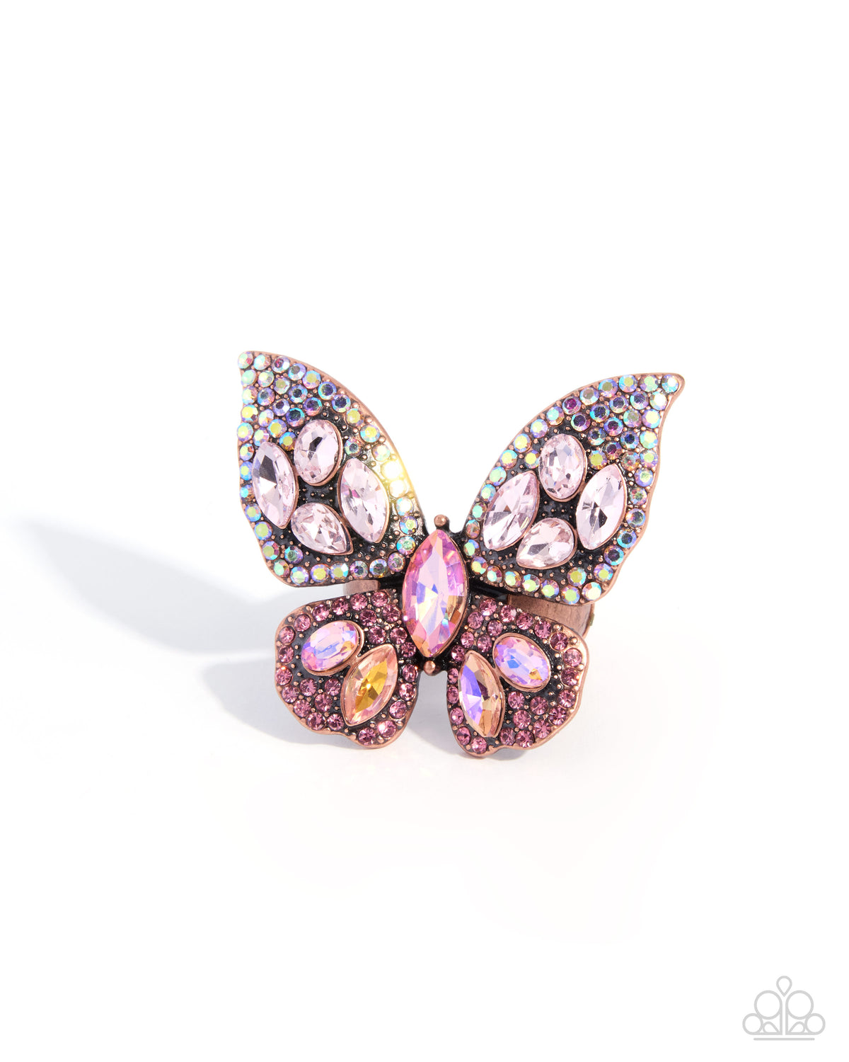 Shimmery Singularity Ring - Copper | Paparazzi Accessories image 2