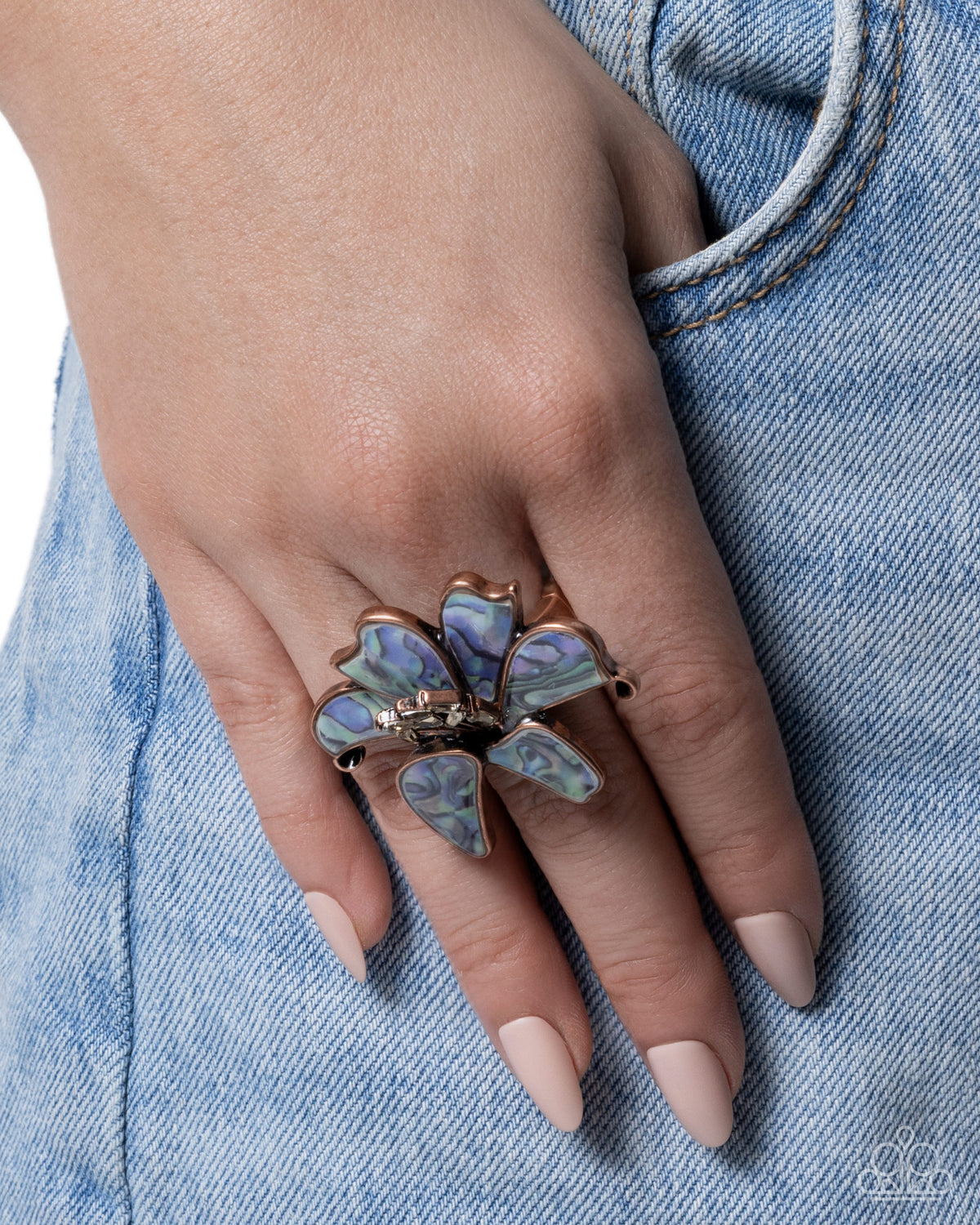 Springtime Shells Ring - Copper | Paparazzi Accessories