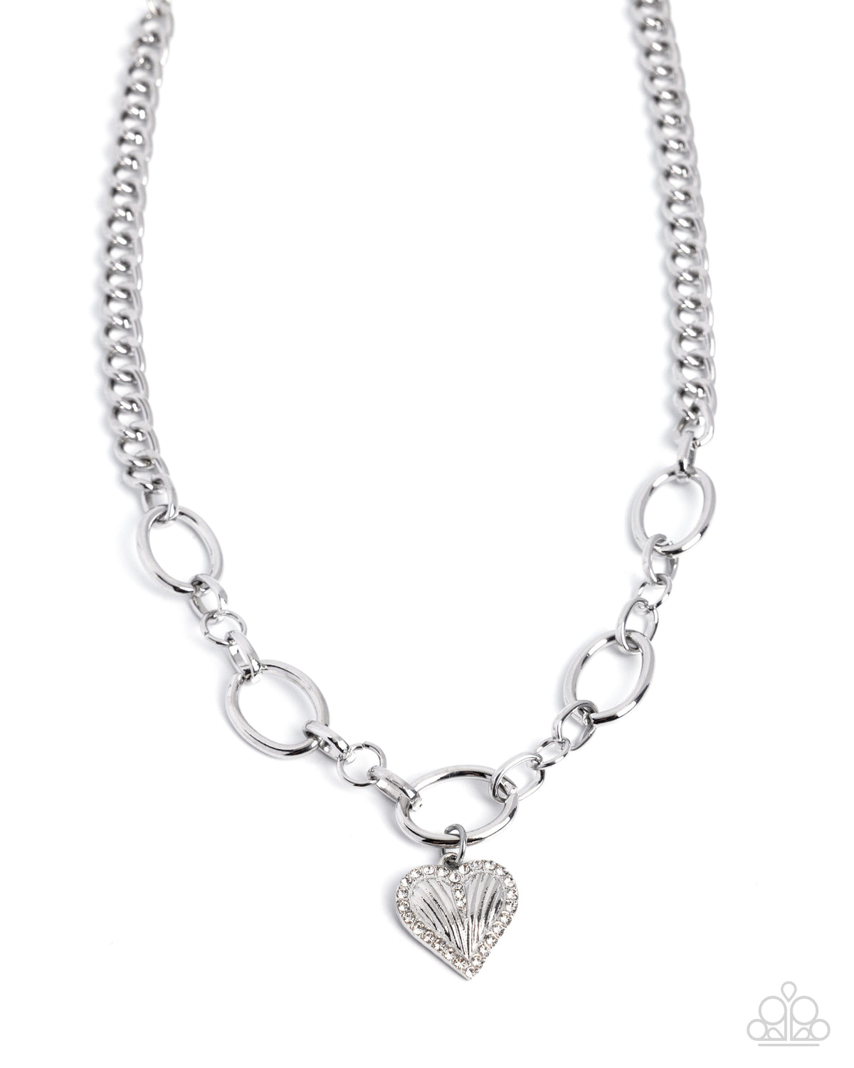 Lunch Date Necklace - White | Paparazzi Accessories image 2