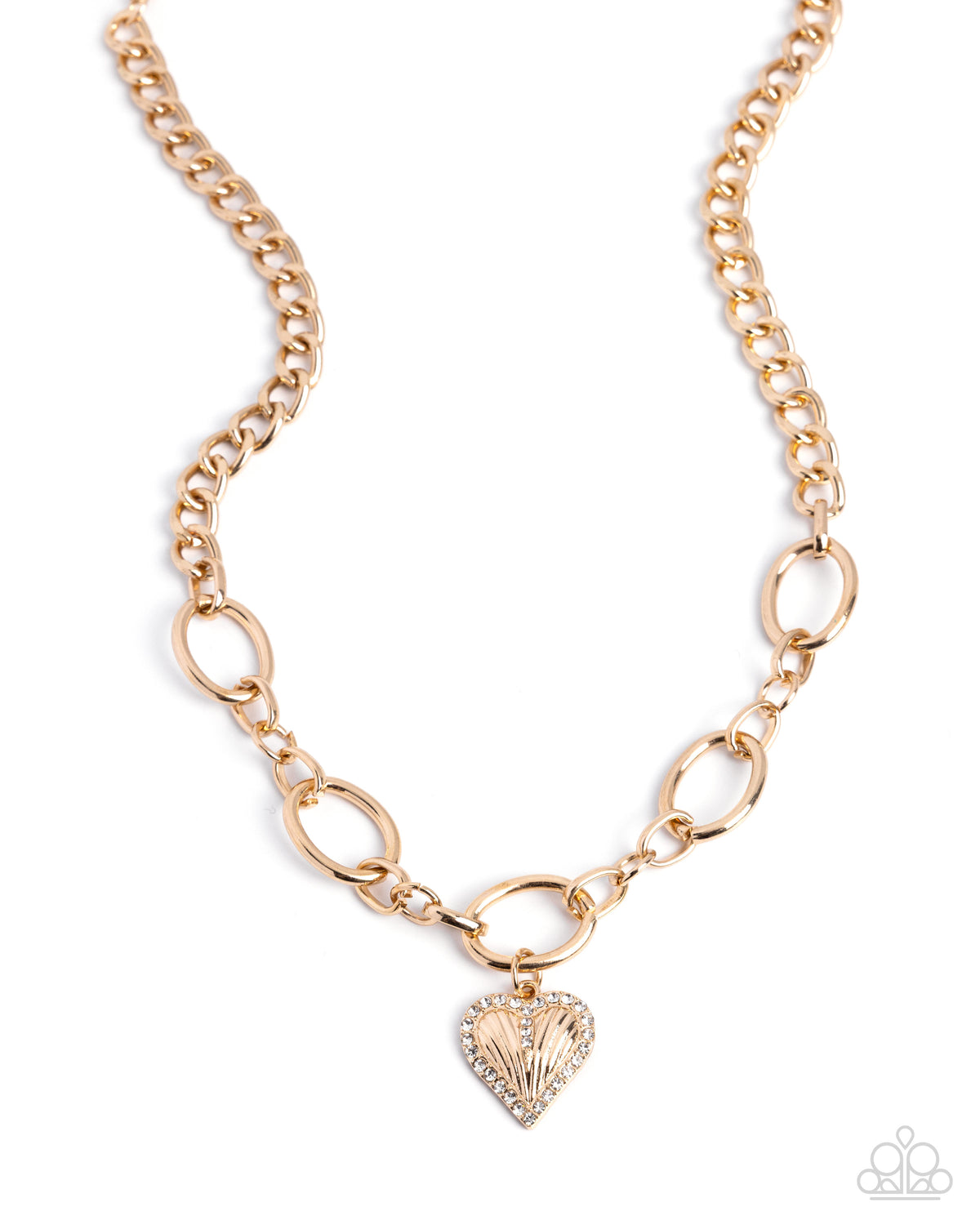 Lunch Date Necklace - Gold | Paparazzi Accessories image 2