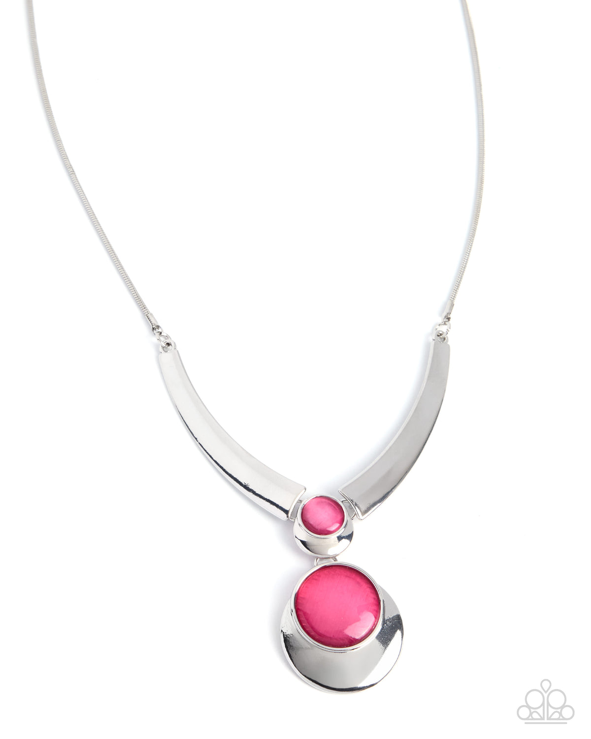 Elite Effulgence Necklace - Pink | Paparazzi Accessories image 2