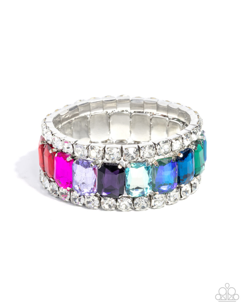 Candescent Caliber Bracelet - Multi | Paparazzi Accessories image 2