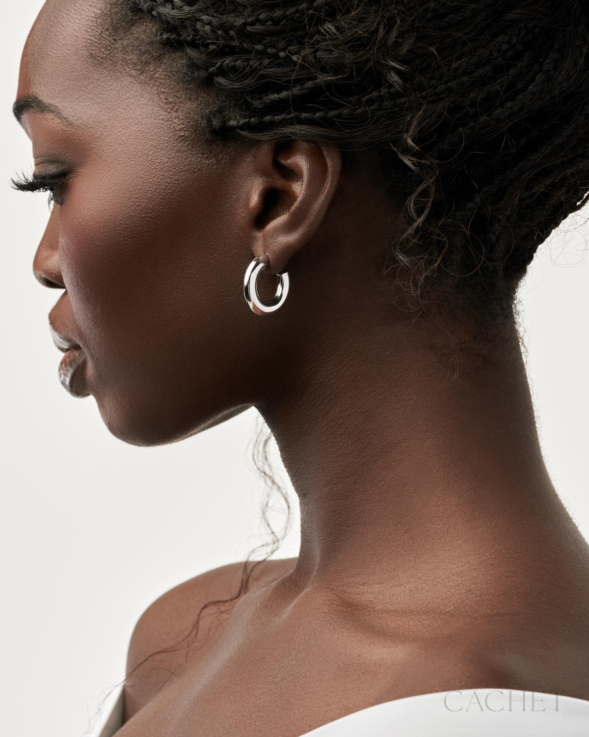 Pacifique Earrings - Rhodium | Paparazzi Accessories image 4