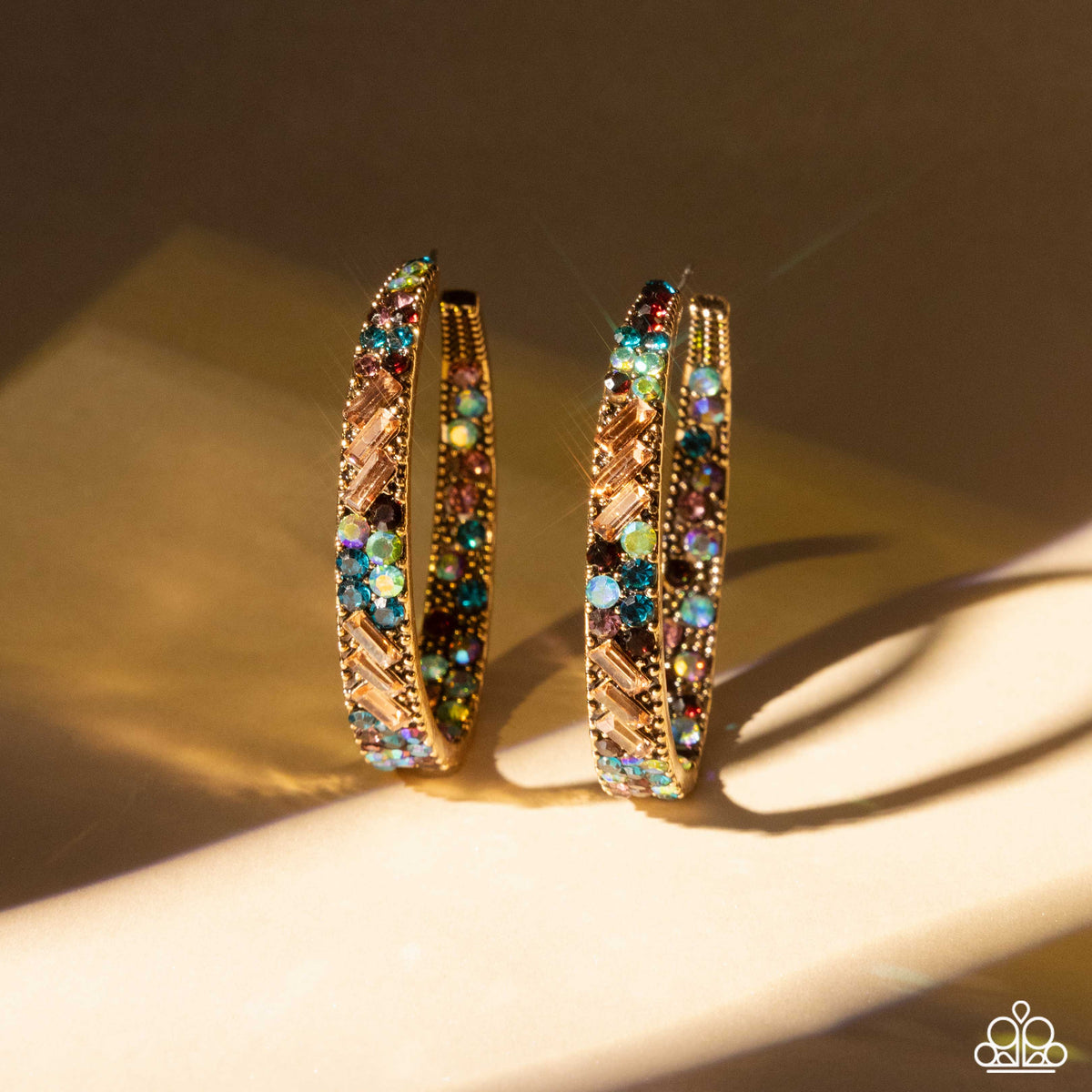 Glitzy by Association Earrings - Multi | Paparazzi Accessories