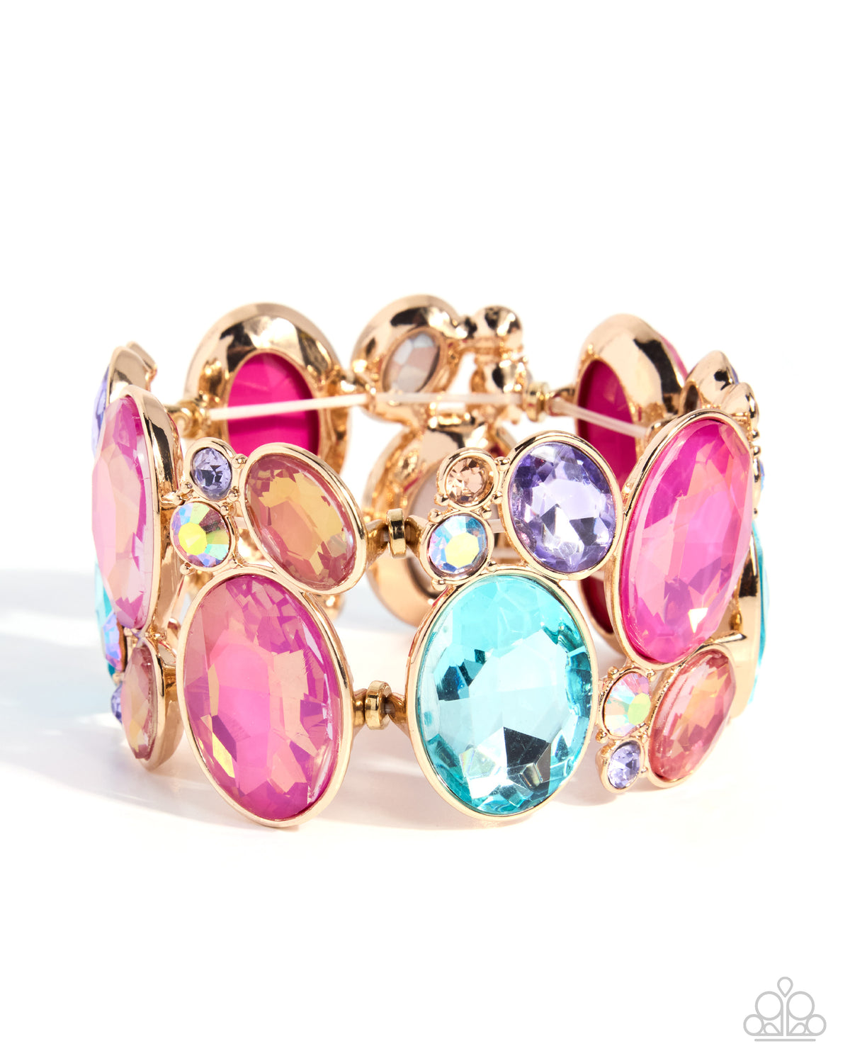 Oval Overture - Multi | Paparazzi Accessories