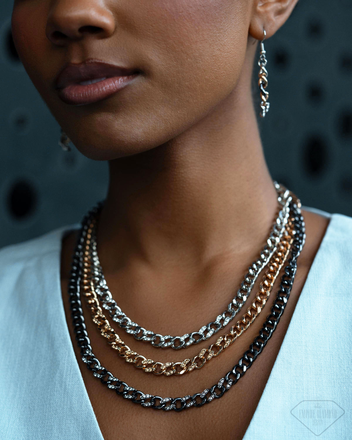 Persistent Poise Necklace - Multi | Paparazzi Accessories image 3