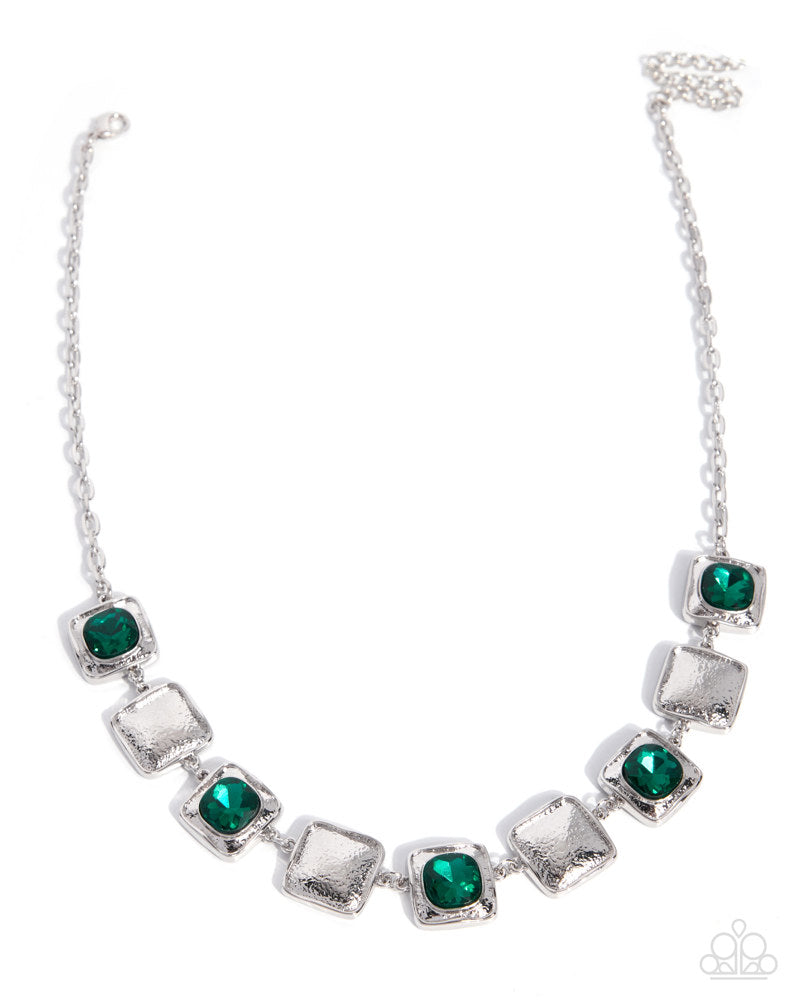 Cause of my Euphoria Necklace - Green | Paparazzi Accessories image 2